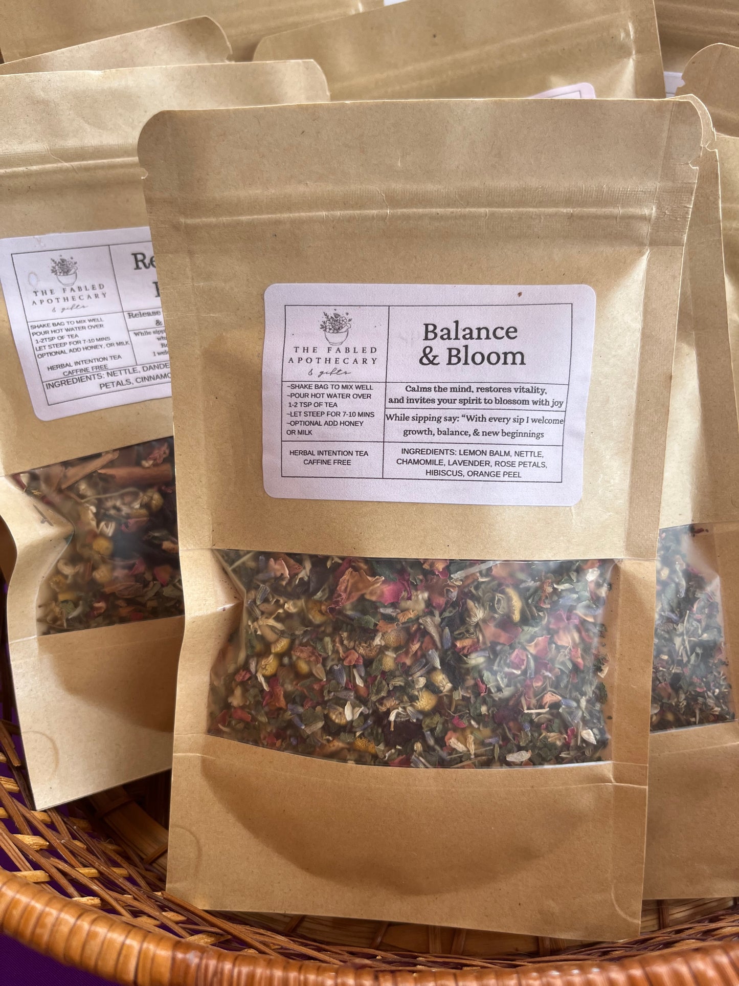 Balance & Bloom Ritual Intention Tea