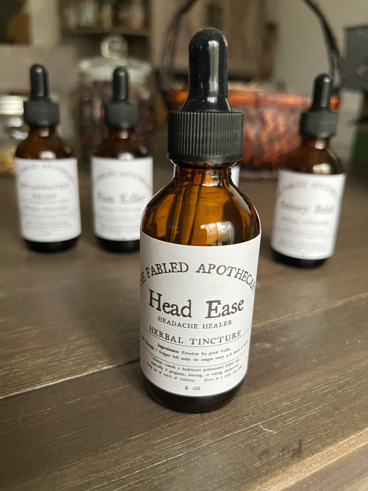 Reiki-Charged Headache Relief Tincture