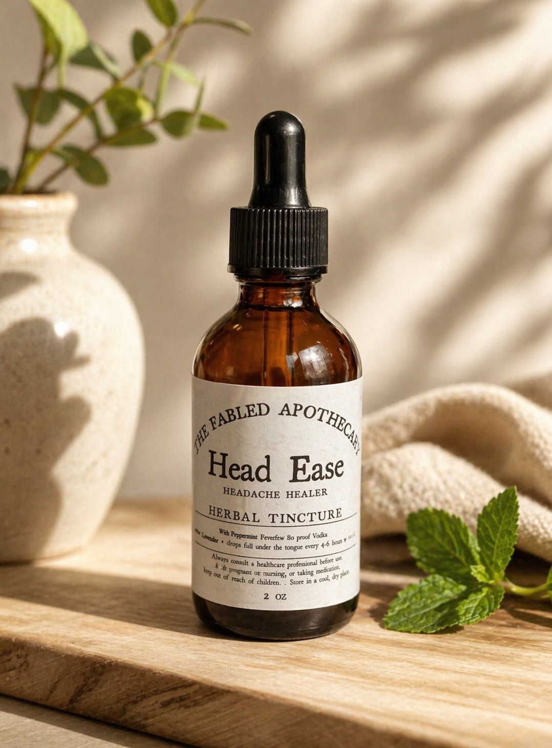 Reiki-Charged Headache Relief Tincture