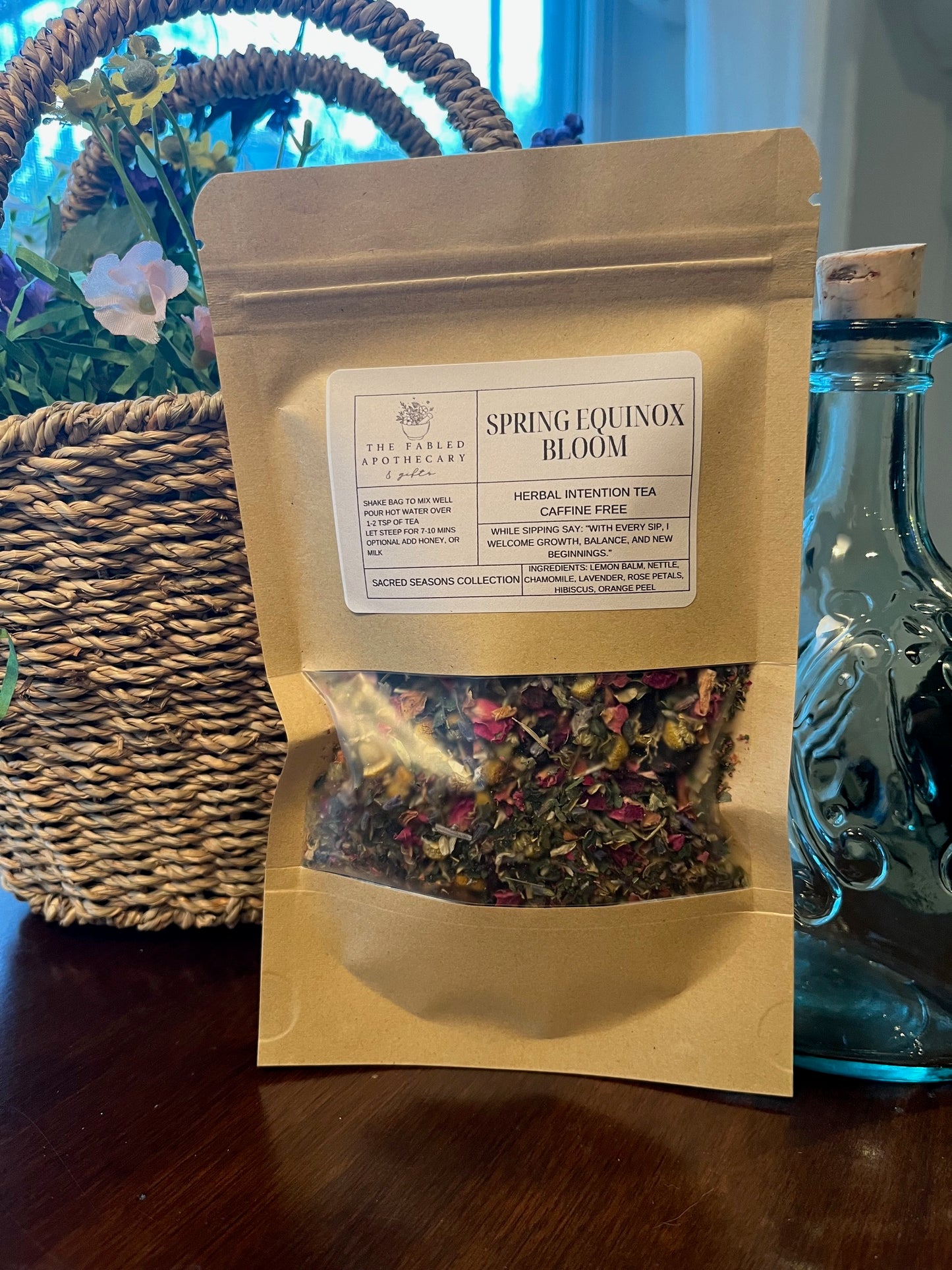 Spring Equinox Bloom Ritual Intention Tea