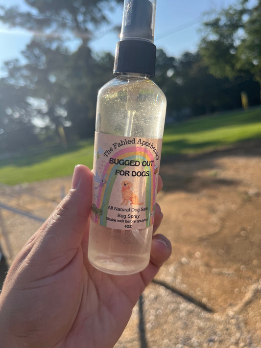 🐾 Bugged Out for Dogs – All-Natural Bug Spray